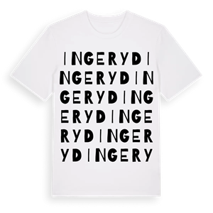 Ingeryd ordlek t-shirt – ekologisk bomull t-shirt från Pinshirt