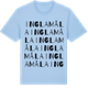 Blue Soul t-shirt med Inglamåla ordlek t-shirt