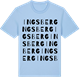 Blue Soul t-shirt med Ingsberg ordlek t-shirt