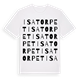 Isatorpet ordlek t-shirt