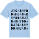 Blue Soul t-shirt med Jägarhyddan ordlek t-shirt