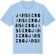 Blue Soul t-shirt med Jansberg ordlek t-shirt