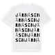 Järnåsen ordlek t-shirt