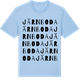 Blue Soul t-shirt med Järnboda ordlek t-shirt