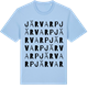 Blue Soul t-shirt med Järvarp ordlek t-shirt