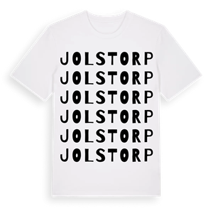 Jolstorp ordlek t-shirt – ekologisk bomull t-shirt från Pinshirt