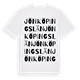 Jönköpings län ordlek t-shirt