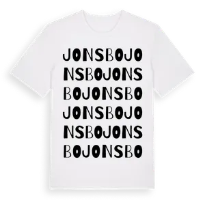 Jonsbo ordlek t-shirt – ekologisk bomull t-shirt från Pinshirt