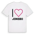Jag älskar Jonsbo t-shirt stort tryck