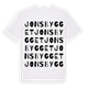 Jonsbygget ordlek t-shirt