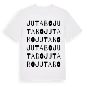 Jutabo ordlek t-shirt – ekologisk bomull t-shirt från Pinshirt