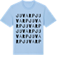 Blue Soul t-shirt med Juvarp ordlek t-shirt