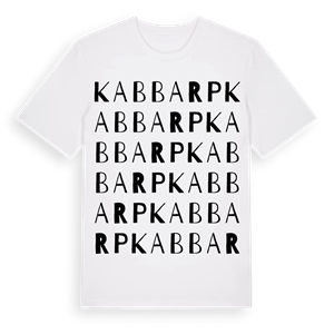 Kabbarp ordlek t-shirt – ekologisk bomull t-shirt från Pinshirt