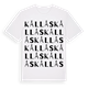 Kållås ordlek t-shirt
