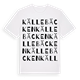 Källebäcken ordlek t-shirt