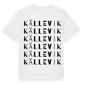 Källevik ordlek t-shirt – ekologisk bomull t-shirt från Pinshirt