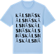 Blue Soul t-shirt med Kålsnäs ordlek t-shirt