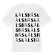 Kålsnäs ordlek t-shirt