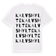Kalvshylte ordlek t-shirt