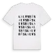 Kalvsnäs ordlek t-shirt