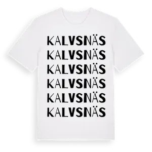 Kalvsnäs ordlek t-shirt – ekologisk bomull t-shirt från Pinshirt