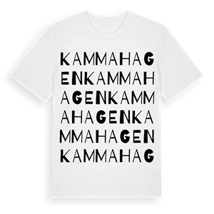 Kammahagen ordlek t-shirt – ekologisk bomull t-shirt från Pinshirt