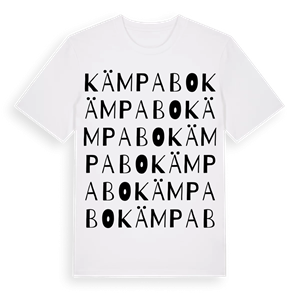 Kämpabo ordlek t-shirt – ekologisk bomull t-shirt från Pinshirt