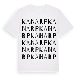 Kanarp ordlek t-shirt – ekologisk bomull t-shirt från Pinshirt