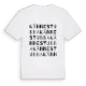 Kännestubba ordlek t-shirt