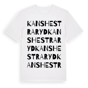 Kanshestraryd ordlek t-shirt – ekologisk bomull t-shirt från Pinshirt