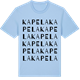 Blue Soul t-shirt med Kapela ordlek t-shirt