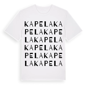 Kapela ordlek t-shirt – ekologisk bomull t-shirt från Pinshirt