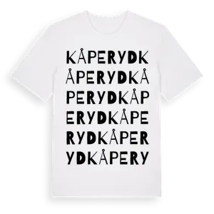Kåperyd ordlek t-shirt – ekologisk bomull t-shirt från Pinshirt
