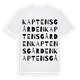 Kaptensgården ordlek t-shirt