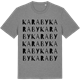 Mid Heather Gray t-shirt med Karaby ordlek t-shirt