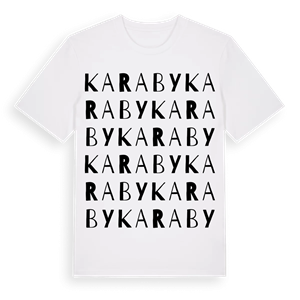 Karaby ordlek t-shirt – ekologisk bomull t-shirt från Pinshirt