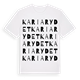 Kariarydet ordlek t-shirt