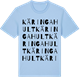 Blue Soul t-shirt med Käringahult ordlek t-shirt