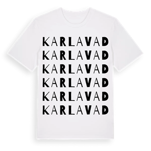 Karlavad ordlek t-shirt – ekologisk bomull t-shirt från Pinshirt