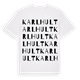 Karlhult ordlek t-shirt