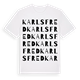 Karlsfred ordlek t-shirt