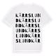 Kärrslund ordlek t-shirt