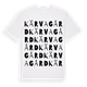 Kärvagård ordlek t-shirt