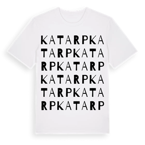 Katarp ordlek t-shirt – ekologisk bomull t-shirt från Pinshirt
