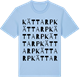 Blue Soul t-shirt med Kättarp ordlek t-shirt