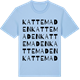 Blue Soul t-shirt med Kattemaden ordlek t-shirt