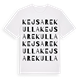 Kejsarekulla ordlek t-shirt