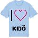 Blue Soul t-shirt med Jag älskar Kidö t-shirt stort tryck