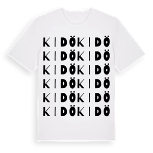 Kidö ordlek t-shirt – ekologisk bomull t-shirt från Pinshirt