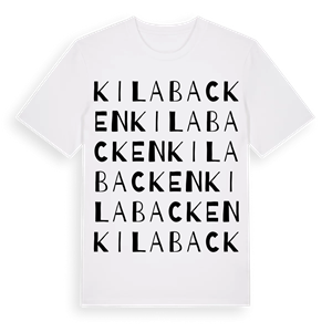 Kilabacken ordlek t-shirt – ekologisk bomull t-shirt från Pinshirt